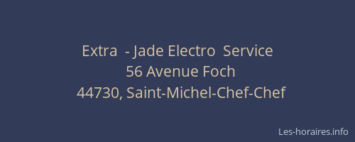 Extra  - Jade Electro  Service