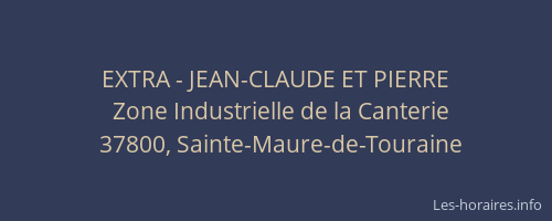 EXTRA - JEAN-CLAUDE ET PIERRE