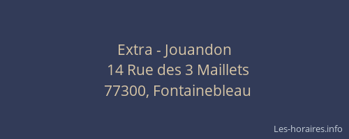 Extra - Jouandon