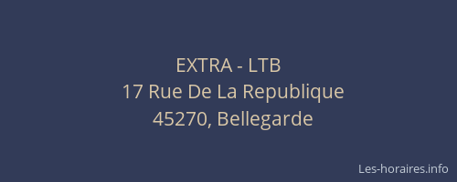 EXTRA - LTB