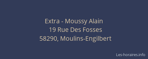 Extra - Moussy Alain