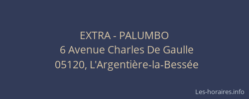 EXTRA - PALUMBO