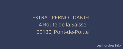 EXTRA - PERNOT DANIEL