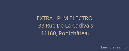 EXTRA - PLM ELECTRO