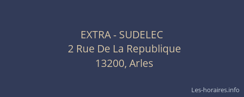EXTRA - SUDELEC