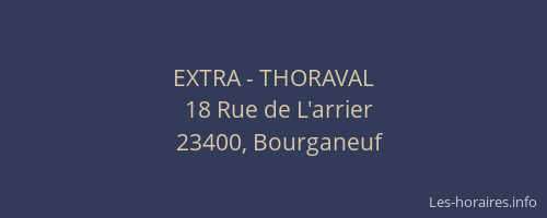 EXTRA - THORAVAL