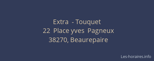 Extra  - Touquet
