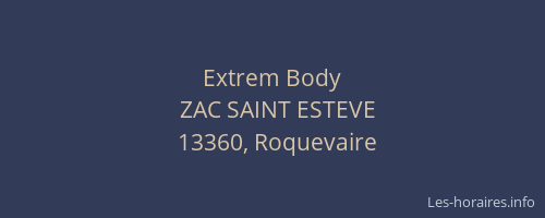 Extrem Body