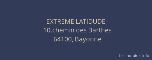 EXTREME LATIDUDE