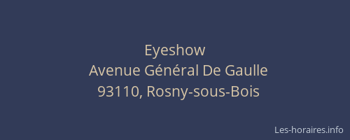 Eyeshow