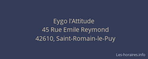Eygo l'Attitude