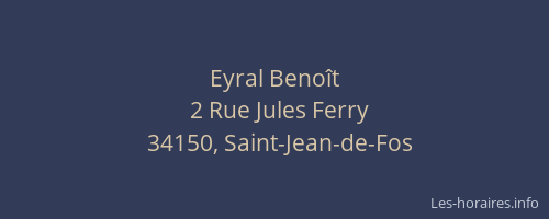 Eyral Benoît
