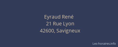 Eyraud René