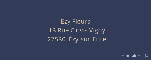 Ezy Fleurs