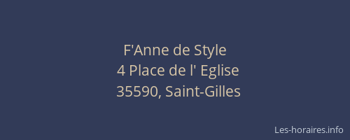 F'Anne de Style