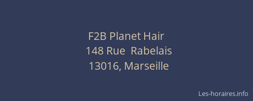 F2B Planet Hair