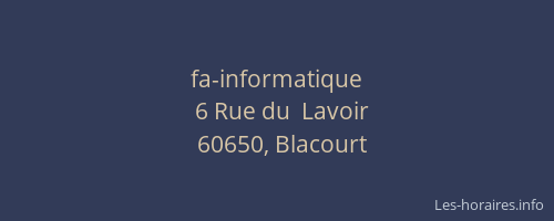 fa-informatique