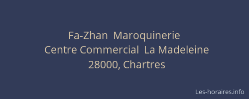 Fa-Zhan  Maroquinerie