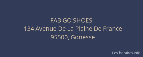 FAB GO SHOES