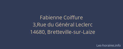 Fabienne Coiffure