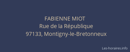 FABIENNE MIOT