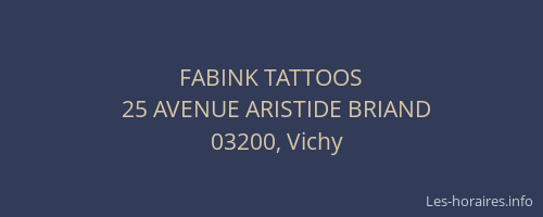 FABINK TATTOOS
