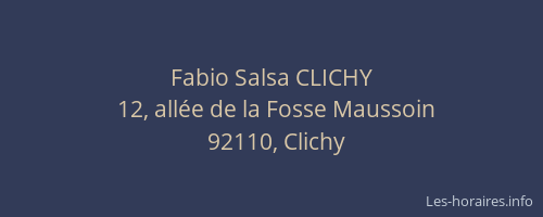 Fabio Salsa CLICHY