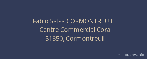 Fabio Salsa CORMONTREUIL