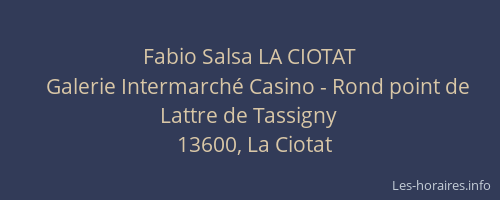 Fabio Salsa LA CIOTAT