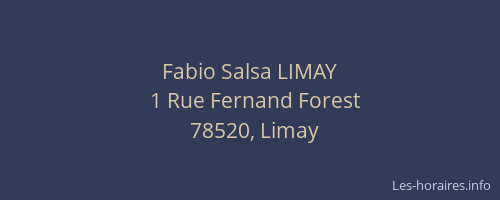 Fabio Salsa LIMAY