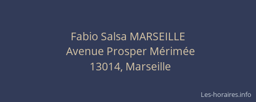 Fabio Salsa MARSEILLE