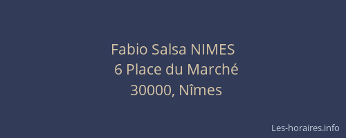 Fabio Salsa NIMES