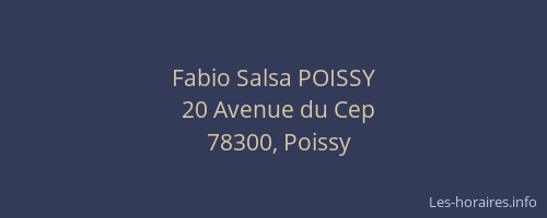 Fabio Salsa POISSY