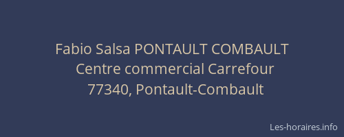 Fabio Salsa PONTAULT COMBAULT