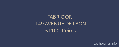 FABRIC'OR