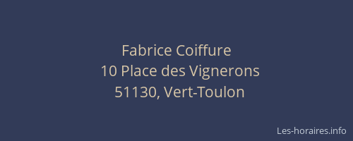 Fabrice Coiffure