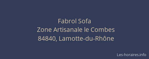 Fabrol Sofa