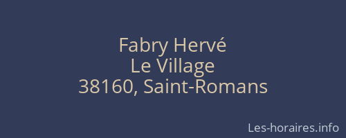 Fabry Hervé