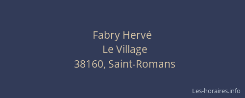 Fabry Hervé