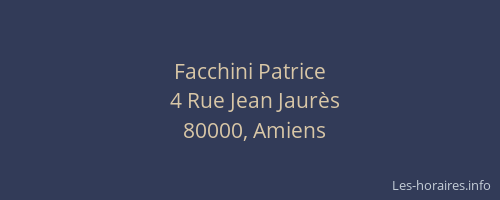Facchini Patrice