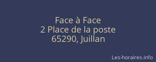 Face à Face