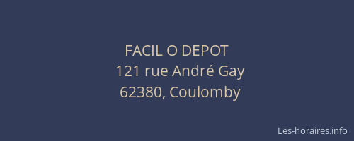 FACIL O DEPOT