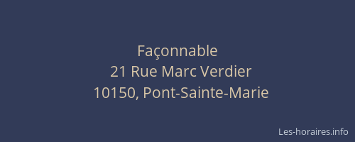 Façonnable
