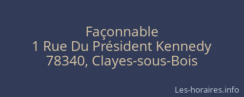 Façonnable