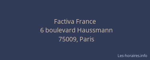 Factiva France
