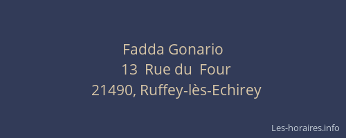 Fadda Gonario