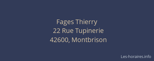 Fages Thierry
