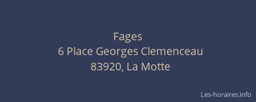 Fages