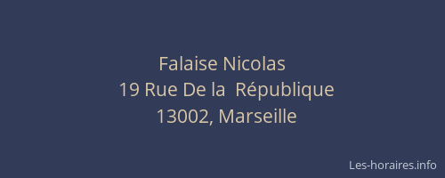 Falaise Nicolas