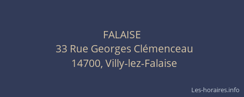 FALAISE